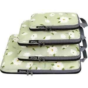 4Pack Compression Packing Cubes Travel Accessories Expandable Packing Organizers